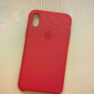 Apple Vibrant Red Phone Case